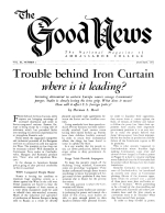 HOW Israel Changed Gods Sabbaths - Part III
Good News Magazine
January 1953
Volume: Vol III, No. 1