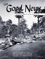 Is the CHURCH Responsible?
Good News Magazine
February 1963
Volume: Vol XII, No. 2