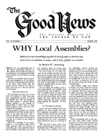 Your Part in Gods Work
Good News Magazine
March 1954
Volume: Vol IV, No. 2
