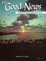 The First Church of God in Barbados
Good News Magazine
March 1968
Volume: Vol XVII, No. 03