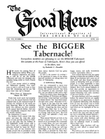 SATAN'S FATE!
Good News Magazine
June 1959
Volume: Vol VIII, No. 6