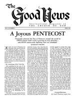 PRAYER Can Help Solve Your Problems!
Good News Magazine
June 1961
Volume: Vol X, No. 6