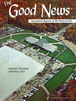 The 1969 Feast of Tabernacles
Good News Magazine
September-October 1969
Volume: Vol XVIII, No. 9-10