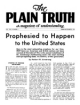 Plain Truth Magazine
February-March 1954
Volume: Vol XIX, No.2
Issue: 