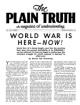 Plain Truth Magazine
February-March 1955
Volume: Vol XX, No.2
Issue: 