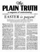 Plain Truth Magazine
April 1950
Volume: Vol XV, No.3
Issue: 