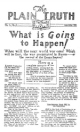 Plain Truth Magazine
June-July 1934
Volume: Vol I, No.5
Issue: 