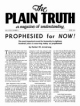Plain Truth Magazine
June 1953
Volume: Vol XVIII, No.1
Issue: 
