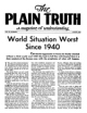 Plain Truth Magazine
August 1950
Volume: Vol XV, No.4
Issue: 