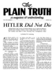 Plain Truth Magazine
August 1952
Volume: Vol XVII, No.2
Issue: 