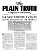 Plain Truth Magazine
August-September 1954
Volume: Vol XIX, No.7
Issue: 