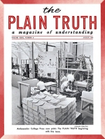 TENTH ANNIVERSARY of the Ambassador College Bible Correspondence Course
Plain Truth Magazine
August 1964
Volume: Vol XXIX, No.8
Issue: 