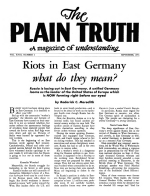 Conditions of Answered PRAYER
Plain Truth Magazine
September 1953
Volume: Vol XVIII, No.4
Issue: 