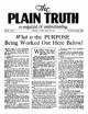 Plain Truth Magazine
November-December 1946
Volume: Vol XI, No.2
Issue: 