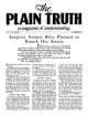 Plain Truth Magazine
November 1948
Volume: Vol XIII, No.5
Issue: 