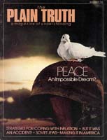 AEROSOLS ARE DESTROYING OUR ATMOSPHERE
Plain Truth Magazine
December 1976
Volume: Vol XLI, No.11
Issue: 