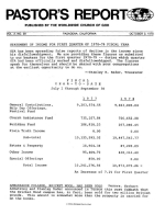 STATEMENT OF INCOME FOR FIRST QUARTER OF 1978-79 FISCAL YEAR