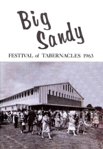 Worldwide Church of God Feast of Tabernacles 1963 - Big Sandy