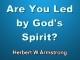 Are You Led by God's Spirit?