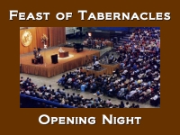 Listen to  Feast of Tabernacles - Opening Night Service