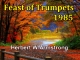 Feast of Trumpets 1985