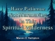 Have Patience Not Murmuring In This Spiritual Wilderness
