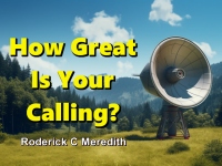 Listen to  How Great Is Your Calling?