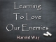 Learning To Love Our Enemies