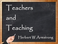 Listen to  Teachers and Teaching