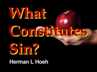 Listen to  What Constitutes Sin?
