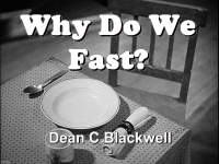 Listen to  Why Do We Fast?