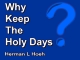 Why Keep The Holy Days?