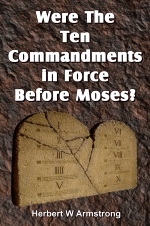 Were The Ten Commandments in Force Before Moses?