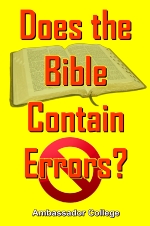 Does the Bible Contain Errors?