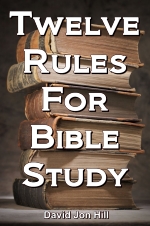 Twelve Rules For Bible Study