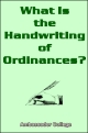 What Is The Handwriting of Ordinances?
