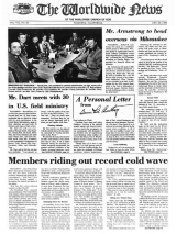 Worldwide News January 31, 1977 Headlines