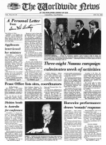Worldwide News March 01, 1976 Headlines