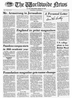 Worldwide News August 30, 1976 Headlines